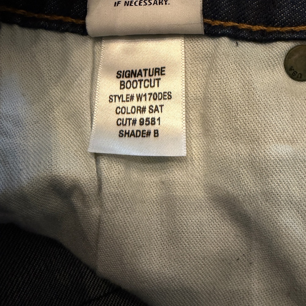 HUDSON | Signature Bootcut Jeans Denim Sz 26 - Picture 12 of 12